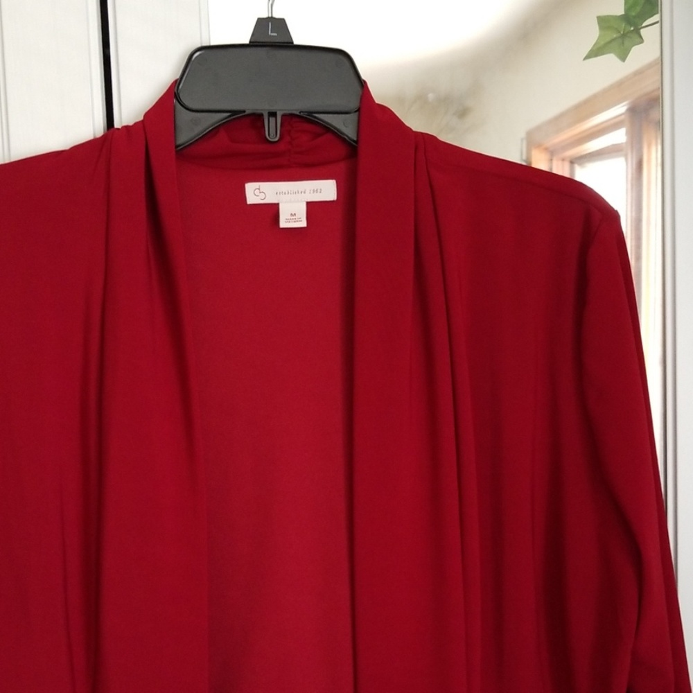 Burgandy dress cover up